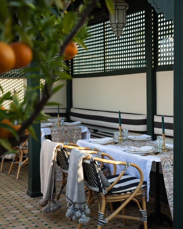 Restaurace v ubytování Riad Botanica