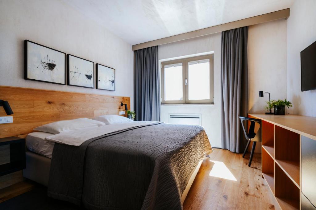 Postel nebo postele na pokoji v ubytování Villa Casa Ombra Rossa