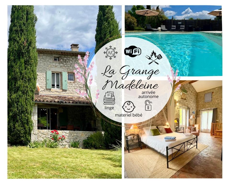 Πισίνα στο ή κοντά στο Grange Madeleine