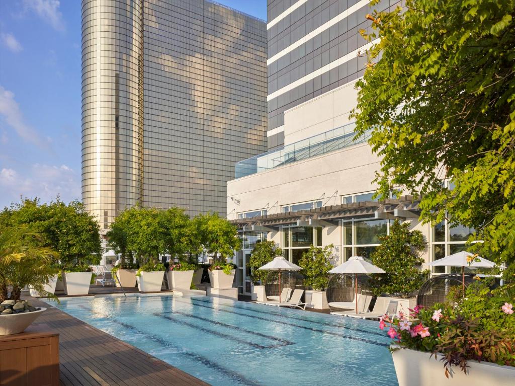 Bazén v ubytování Borgata Hotel Casino & Spa nebo v jeho okolí