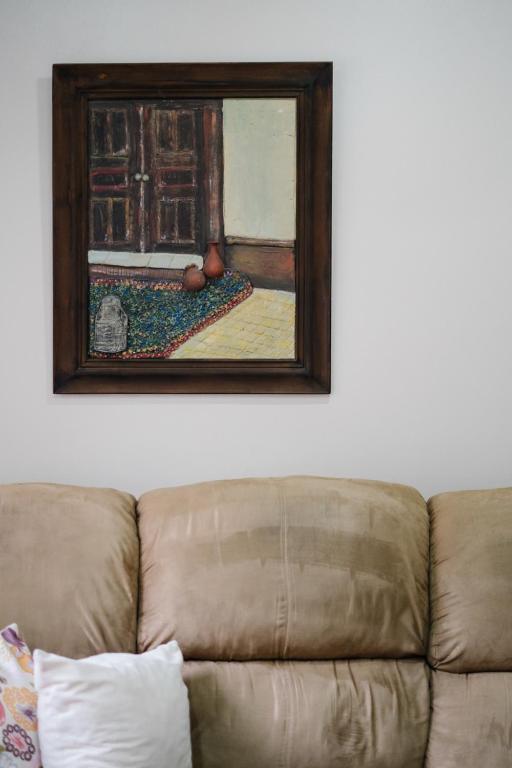 Posezení v ubytování Apartamento Ganesha Liberia