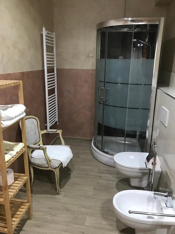 Koupelna v ubytování B&B La fontana nelle Langhe