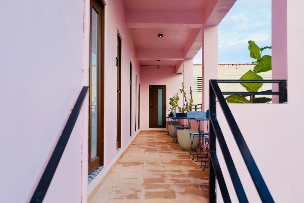 Balkón nebo terasa v ubytování Room 14 Chill City Veranda Near Miramar