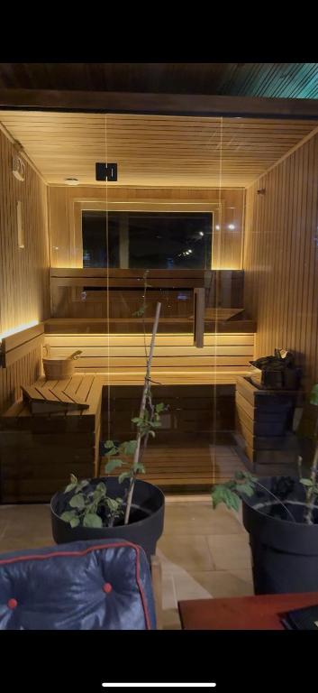 TV a/nebo společenská místnost v ubytování Rooms & Spa BJELASICA