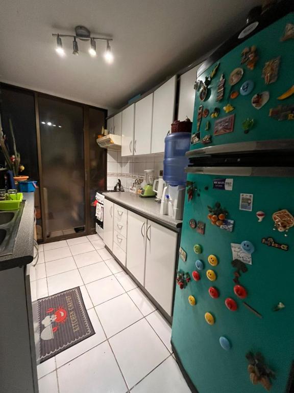 Kuchyň nebo kuchyňský kout v ubytování MYSTIC LODGING Habitaciones privadas con baño
