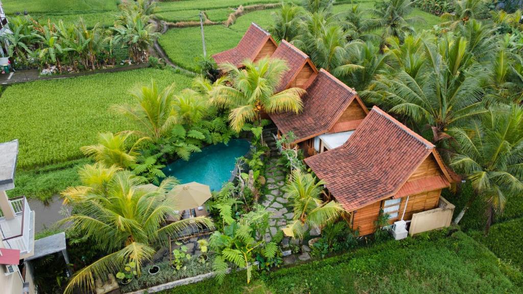 Zahrada ubytování Edge of Ubud by Pramana Villas