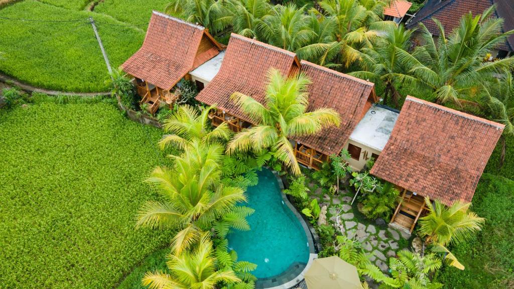 Zahrada ubytování Edge of Ubud by Pramana Villas