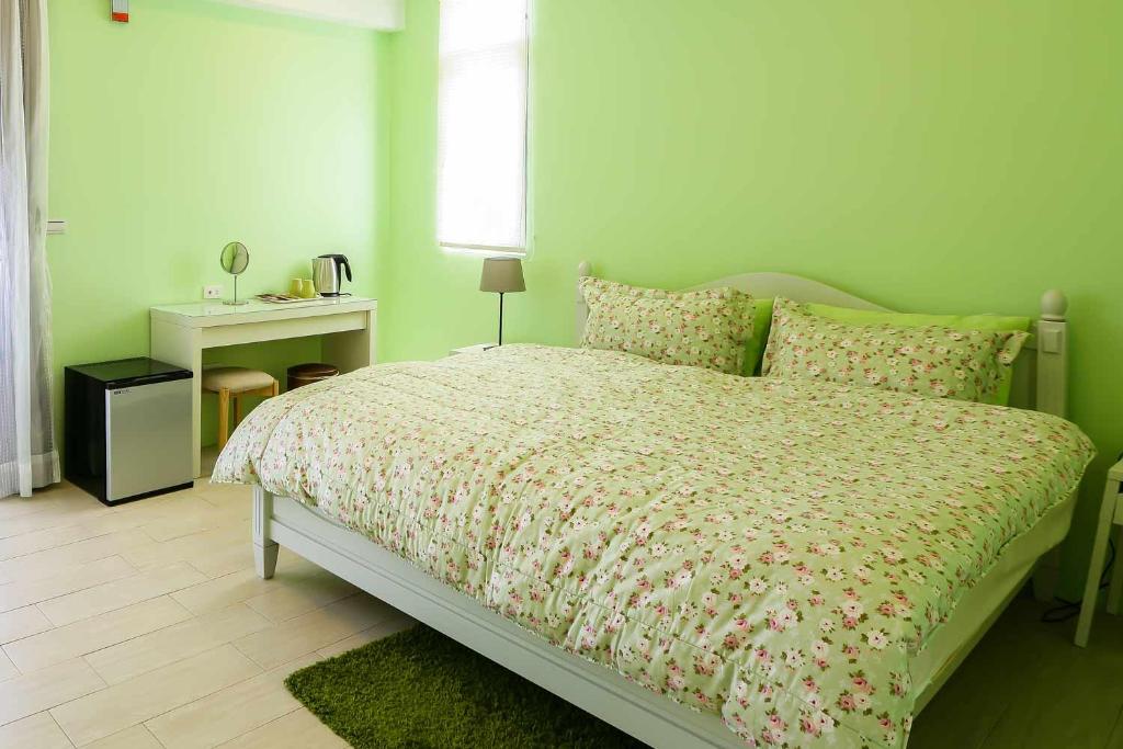 Postel nebo postele na pokoji v ubytování Sea People B&B