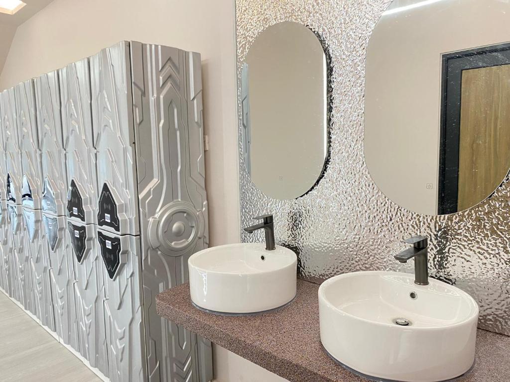 Koupelna v ubytování Havona hotel - Taman Tropika Kulai