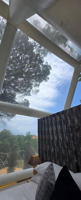 Posedenie v ubytovaní Bubble Glamping Sicily