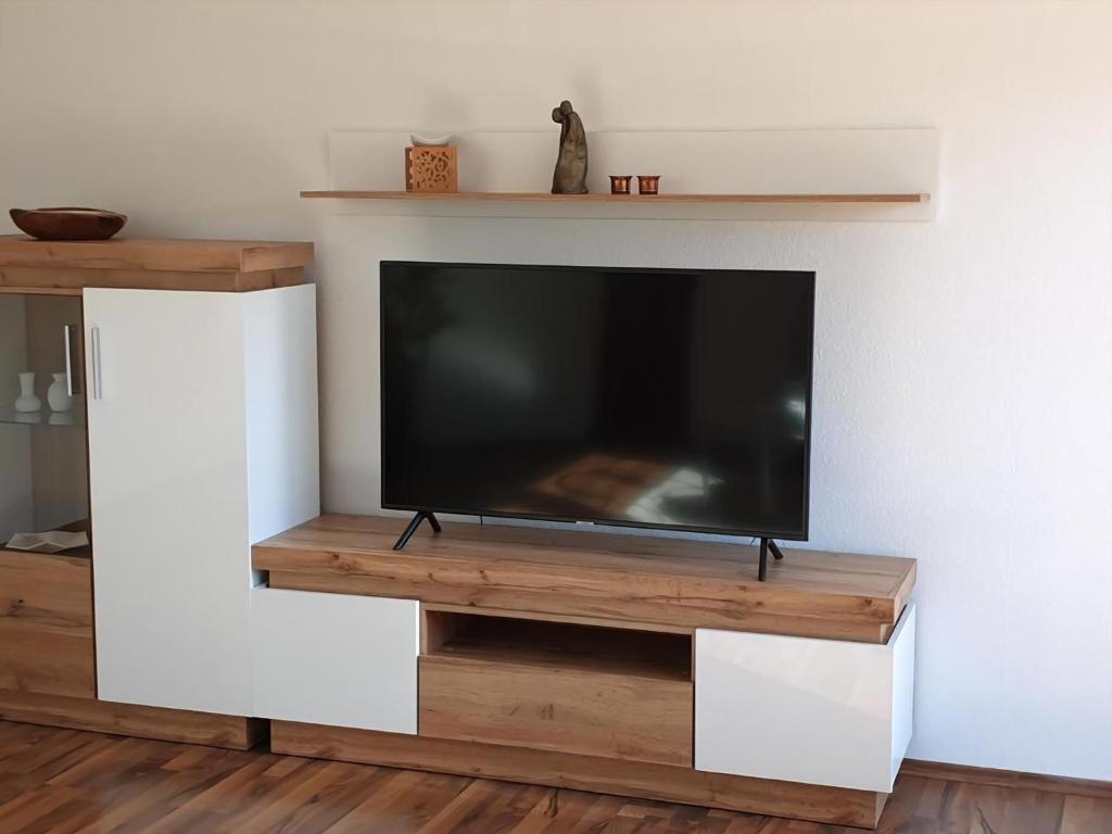 TV a/nebo společenská místnost v ubytování Schwarzwaldglück