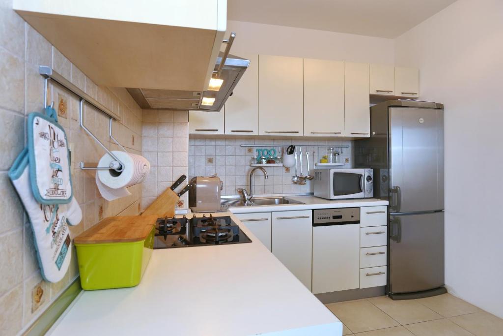 Kuchyňa alebo kuchynka v ubytovaní Apartment Puntamika