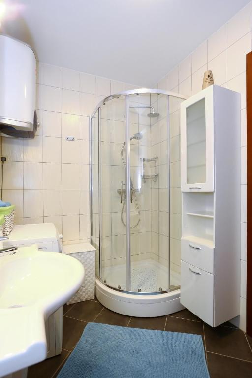 Kúpeľňa v ubytovaní Apartment Puntamika
