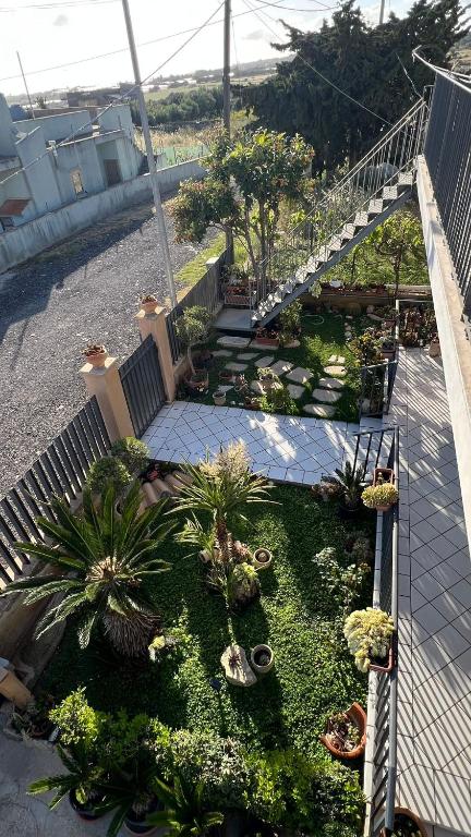 Zahrada ubytování Casa Genisi