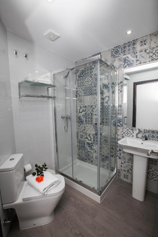 Koupelna v ubytování Hostal Boutique Bajamar