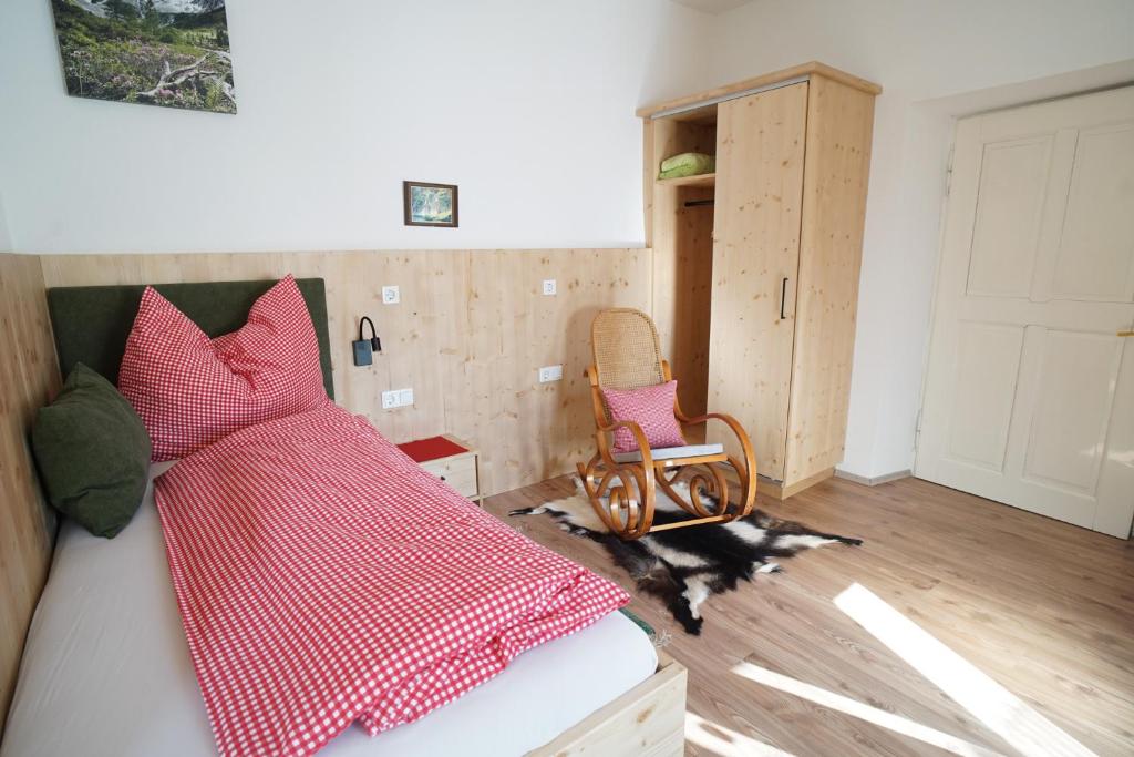 Postel nebo postele na pokoji v ubytování Penznhof