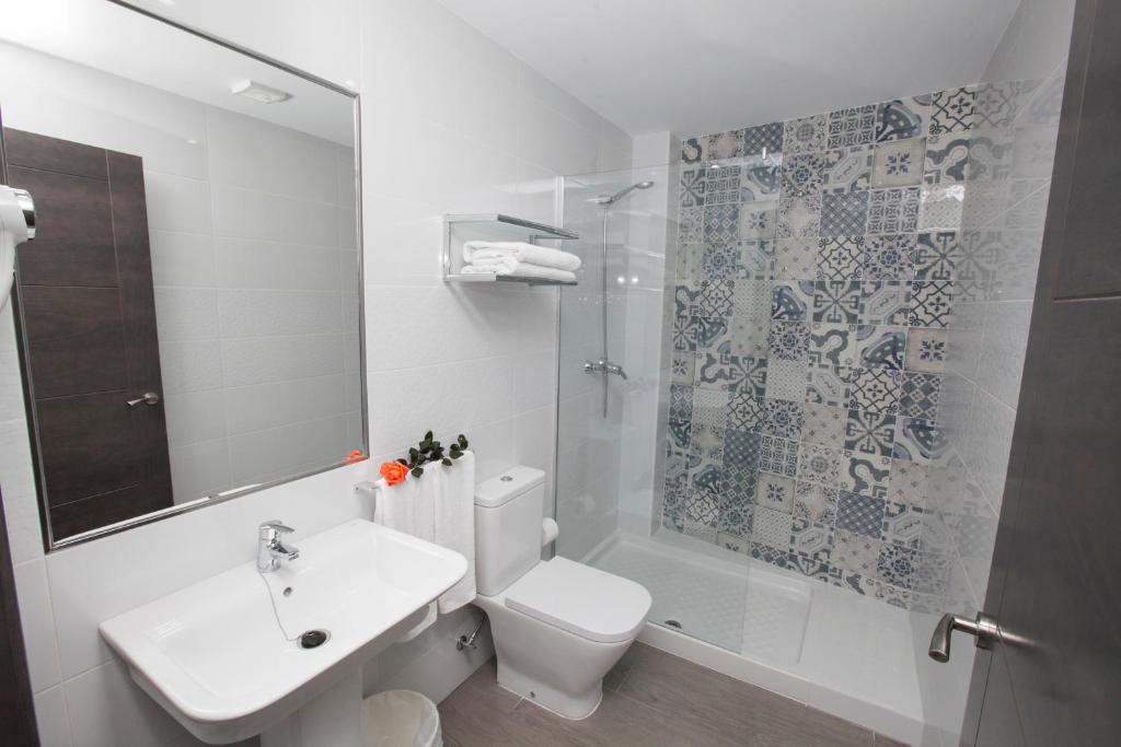 Koupelna v ubytování Hostal Boutique Bajamar