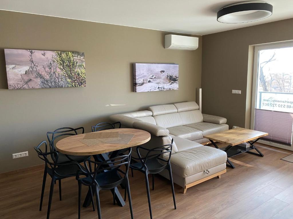 Χώρος καθιστικού στο Lagomar Lux Family Room Apartamenty & Spa