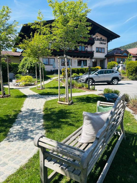 Zahrada ubytování Landhaus Steiner