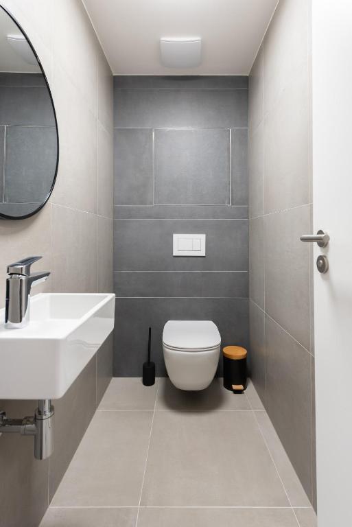 Koupelna v ubytování Endemit Apartment