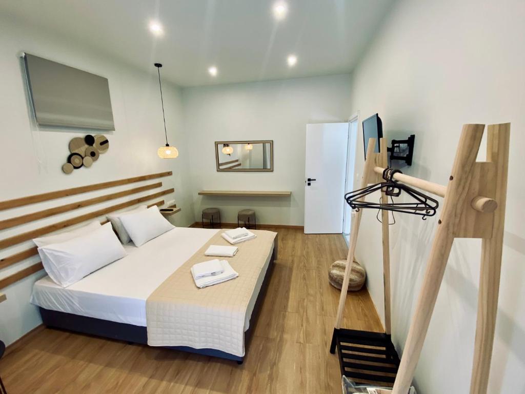 Kuchyň nebo kuchyňský kout v ubytování Eria's Junior Suite