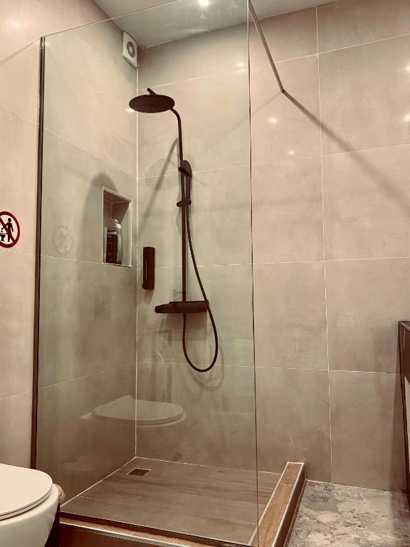 Koupelna v ubytování Eria's Junior Suite