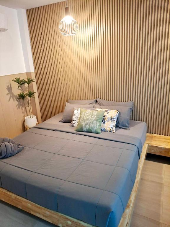 Postel nebo postele na pokoji v ubytování Seasmile kohlarn