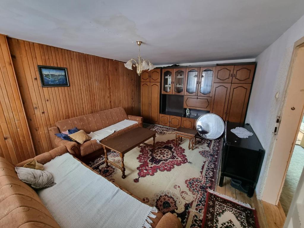 Χώρος καθιστικού στο Sarajevo Beerhouse Apartment