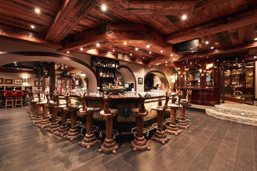 Restaurace v ubytování Resort Hotel Alex Zermatt