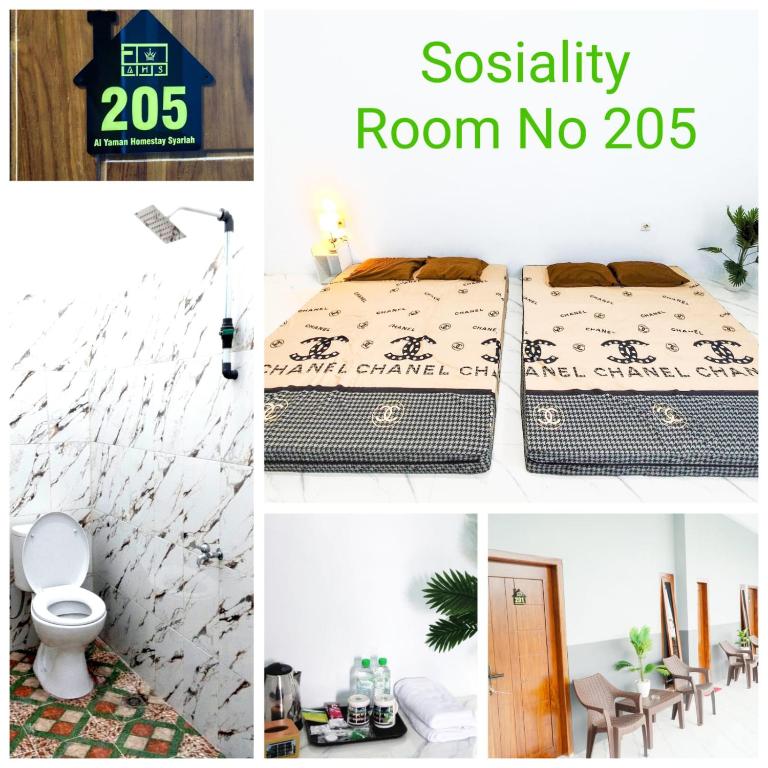 Al Yama Homestay Syariah - Chambre Double Économique