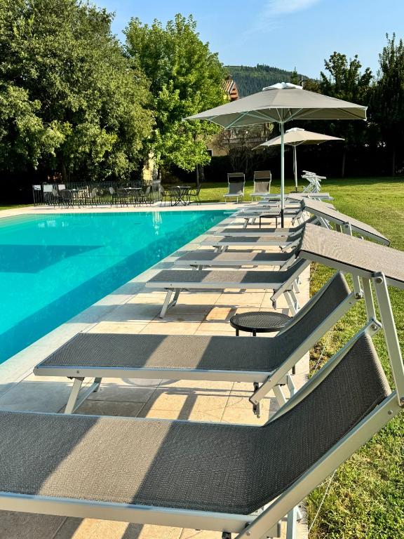 Bazén v ubytování Relais Villa Selle nebo v jeho okolí