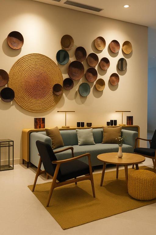 Sousse Pearl Marriott Resort & Spaにあるシーティングエリア