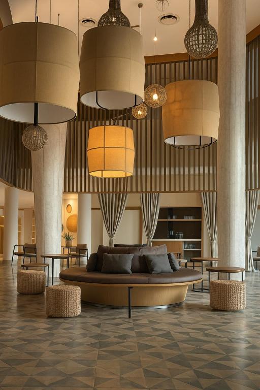 Sousse Pearl Marriott Resort & Spaにあるシーティングエリア
