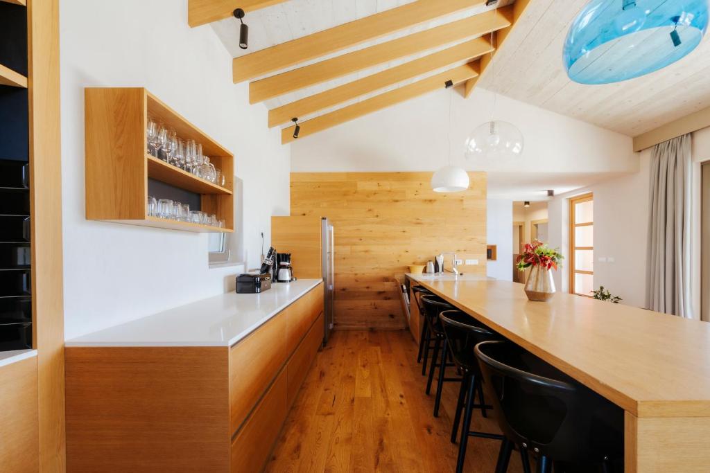Kuchyň nebo kuchyňský kout v ubytování Villa Casa Ombra Rossa