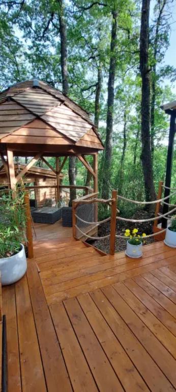 Les cottages de Sarrant - Deluxe Queen Room