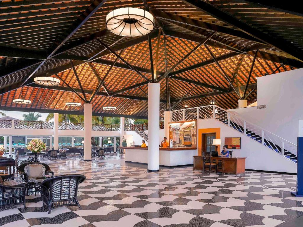 Restaurace v ubytování Novotel Goa Dona Sylvia Resort
