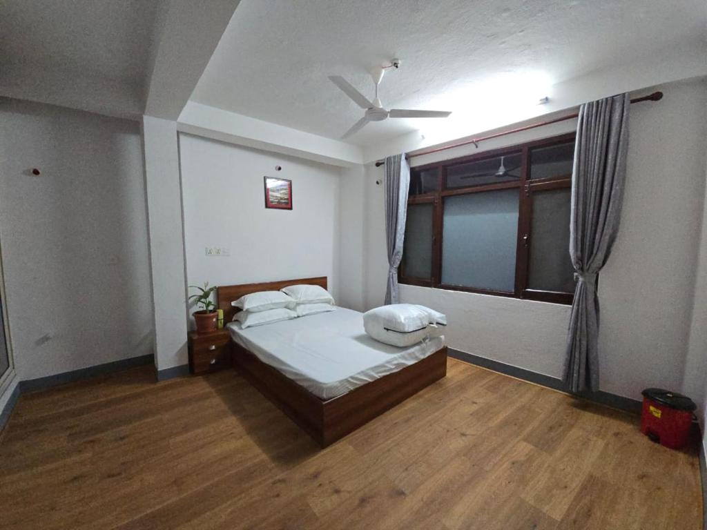 Postel nebo postele na pokoji v ubytování Abhi BNB Bed and Breakfast