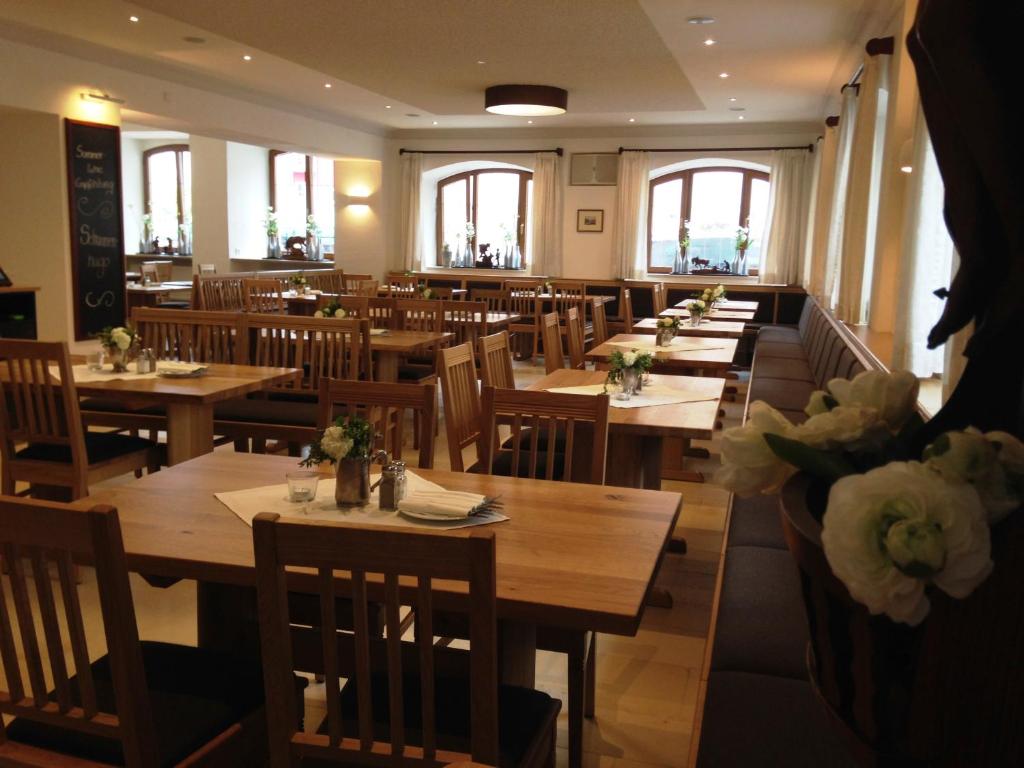 Restaurace v ubytování Gasthaus Schwan