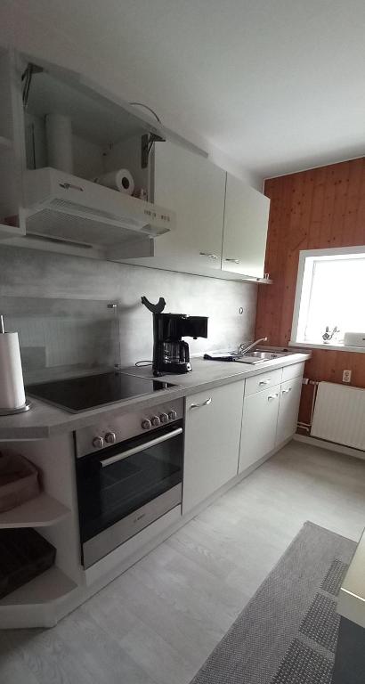 Kuchyň nebo kuchyňský kout v ubytování *Davids - Ferienwohnung