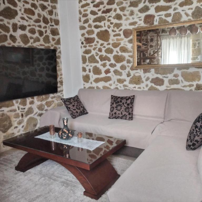 Posezení v ubytování Kellis House