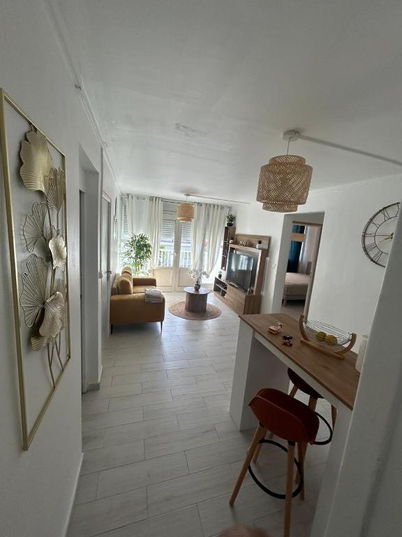 Η κουζίνα ή μικρή κουζίνα στο Accommodation de standing Zen&Exotic