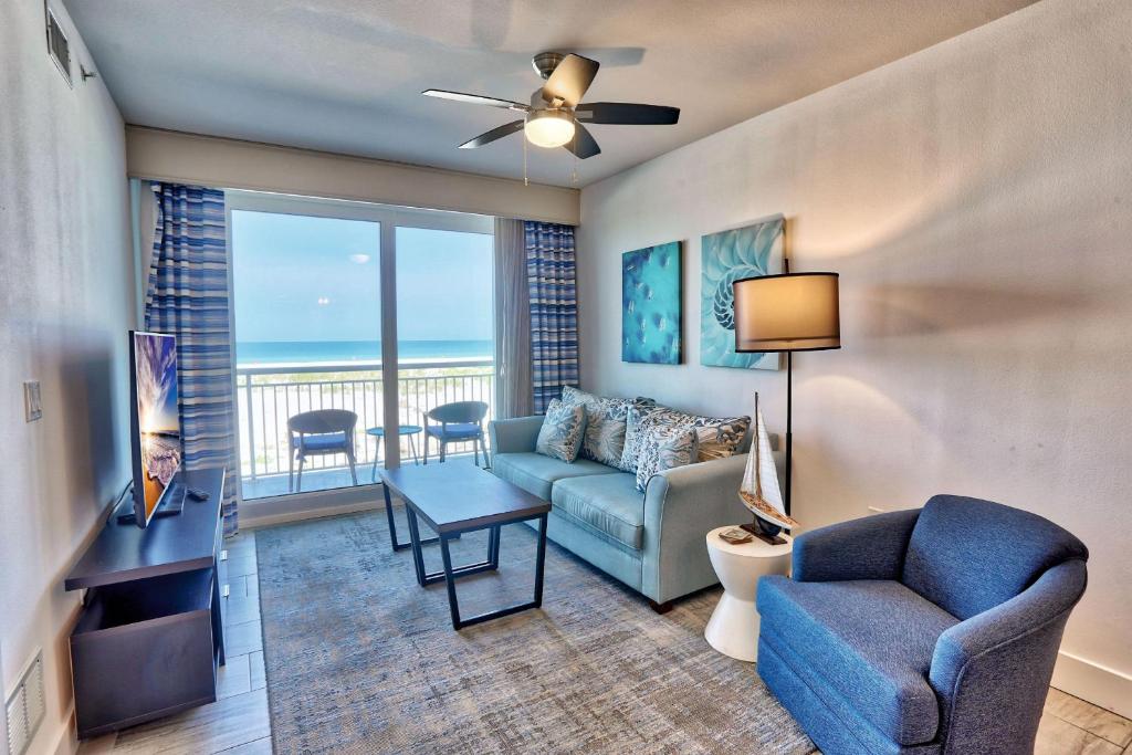 Posezení v ubytování Oceana 203 West