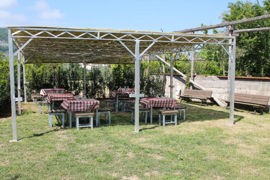 Zahrada ubytování Agriturismo Piccolo Paradiso