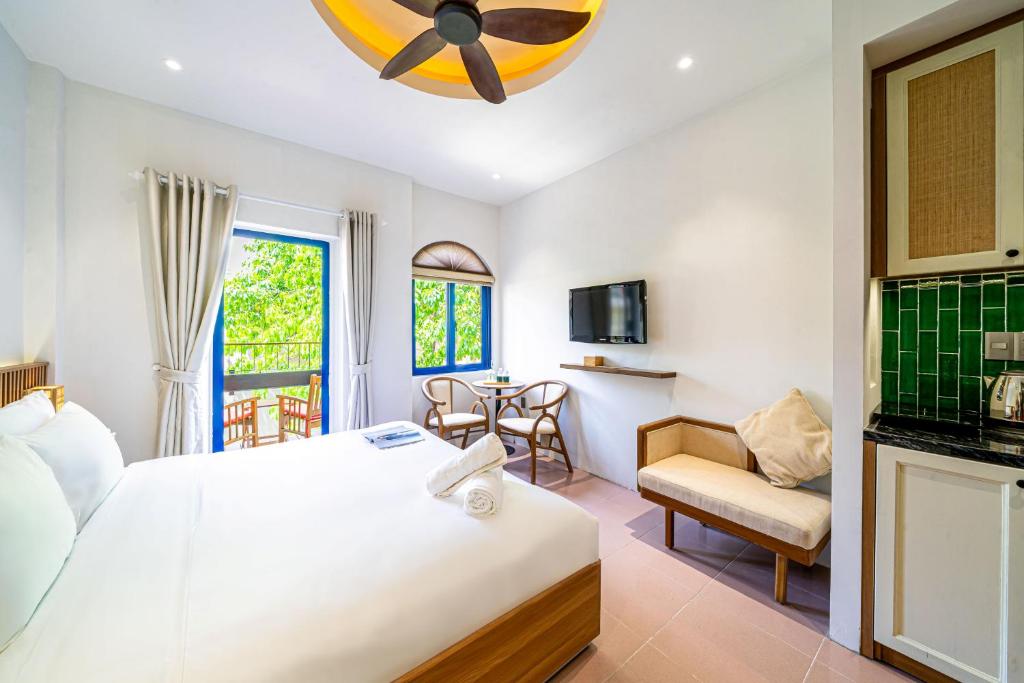 TV/trung tâm giải trí tại Sujet Residence Da Nang by Haviland