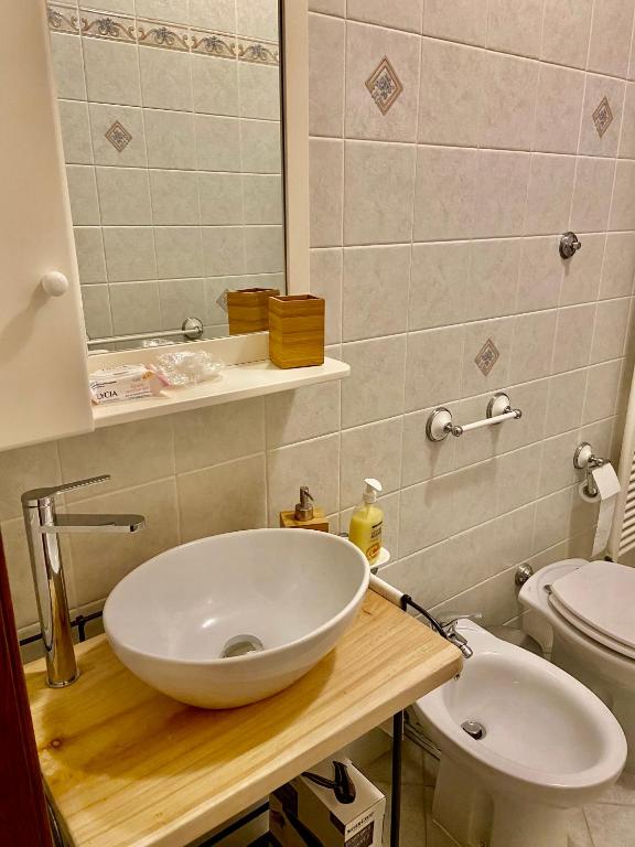 Kúpeľňa v ubytovaní Casa A & M