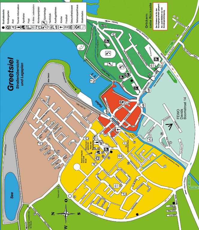 Půdorys ubytování *Davids - Ferienwohnung