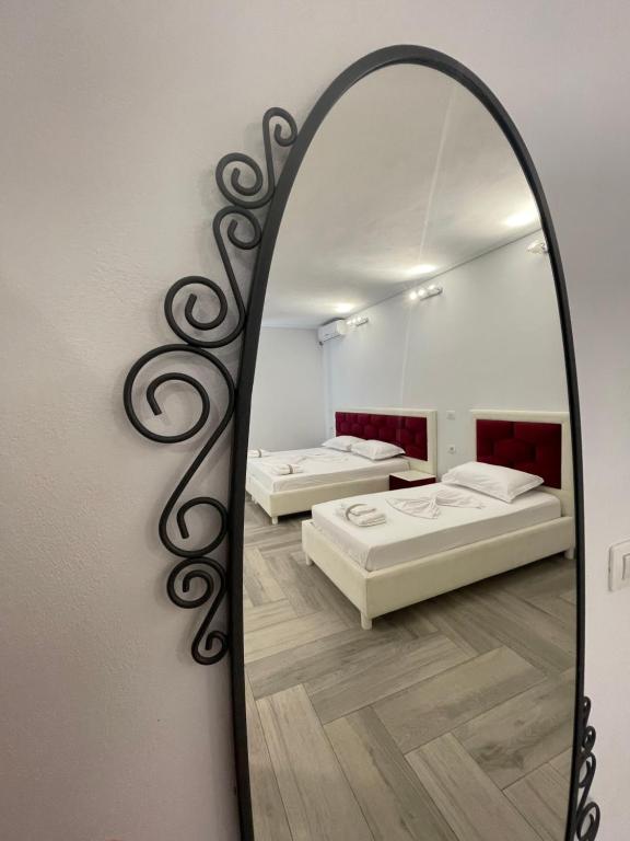 Postel nebo postele na pokoji v ubytování Cava Boutique Hotel