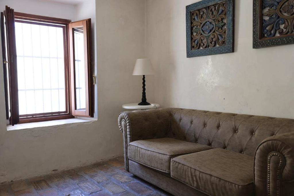 Posezení v ubytování Casa Las Cuadras - Califa Casas Vejer