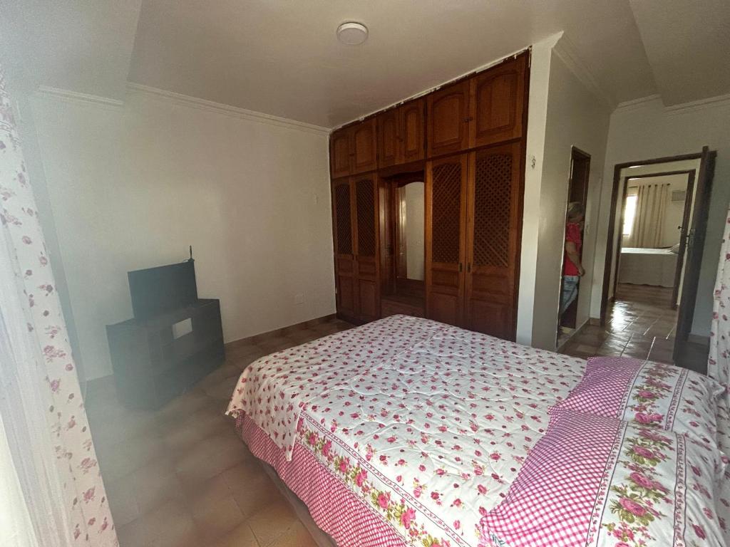 En eller flere senge i et værelse på Casa bonita