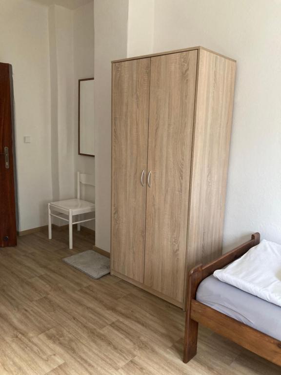 Postel nebo postele na pokoji v ubytování Penzion Cholín